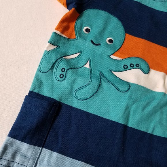 Gymboree Octopus Hugs 0-3 Month Romper NWT - Picture 2 of 3